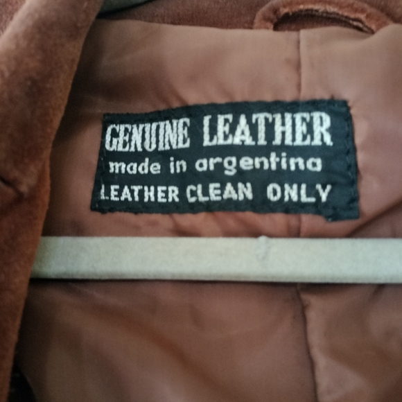 Vintage Burgundy Leather Jacket - Picture 9 of 9